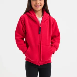 Childrens Classic Full Zip Hooded Sweatshirt