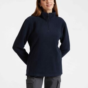 Lightweight Quarter Zip Microfleece Jacket