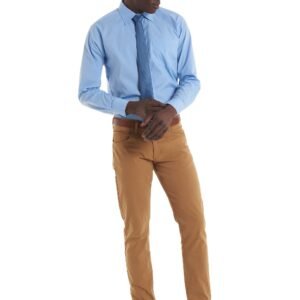 Men's Long Sleeve Poplin Shirt