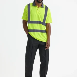 Hi Viz Short Sleeve Polo Shirt